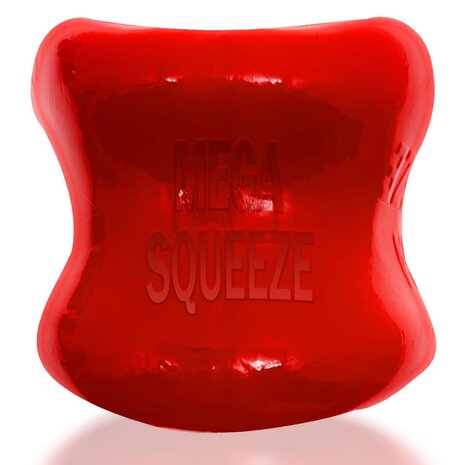 Oxballs - Mega Squeeze - Rekbare Ballstretcher - TPR - Rood