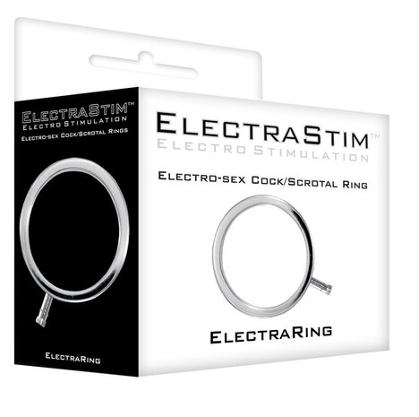 ElectraStim - Electrosex - Massief Metalen E-stim Cockring - Diameter 34 mm