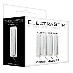 ElectraStim - Electrosex - Lange Geleidende E-stim Electrodes - 4 stuks