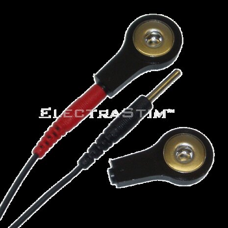 ElectraStim - Electrosex - Snap Adapter Kit 2 mm Pin naar 4 mm Snap