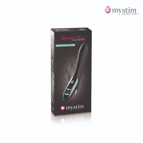 Mystim - Electrosex - Electric Eric - E-stim Vibrator - Zwart