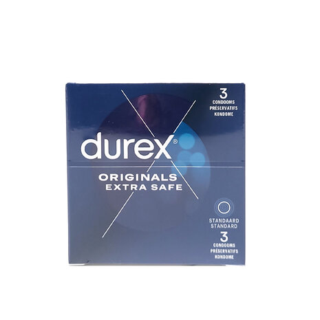 Durex - Originals Extra Safe Condooms - 3 stuks