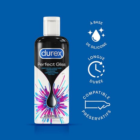 Durex - Perfect Gliss - Glijmiddel op Siliconenbasis - 250 ml