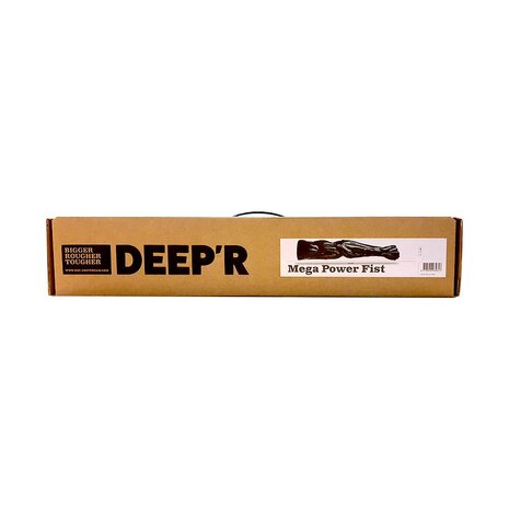 DEEP'R - Mega Power Fist - Zwart - 68.00 cm - Ø 6.50 cm