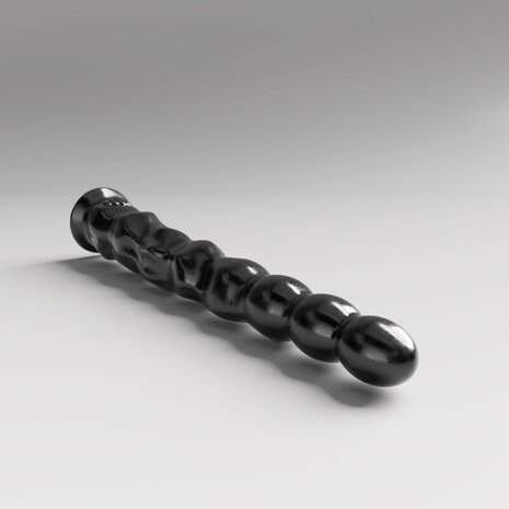 All Black Steroïd - En-Garde - Dildo - 50.5 x 4.8 cm - Zwart