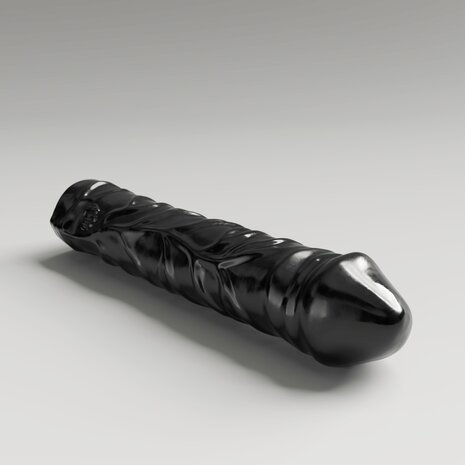 All Black Steroïd - The Home Stretch - Dildo - 50 x 11,5 cm - Zwart