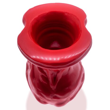 Oxballs - Pighole Squeal FF Veiny - Holle Buttplug - Rood