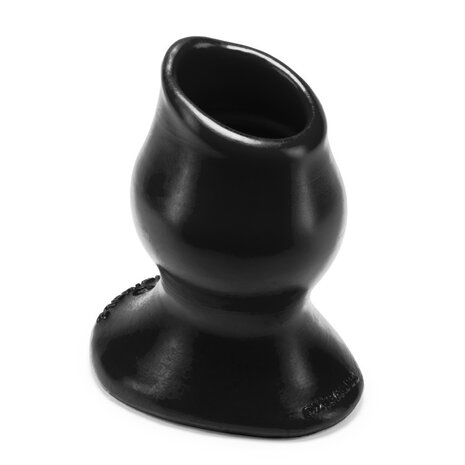 Oxballs - Pighole 2 - Holle Buttplug - Zwart - Maat M