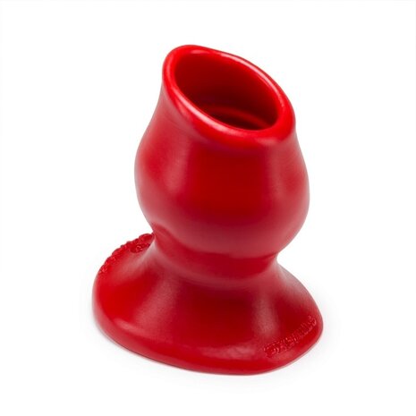 Oxballs - Pighole 1 - Holle Buttplug - Rood - Maat S