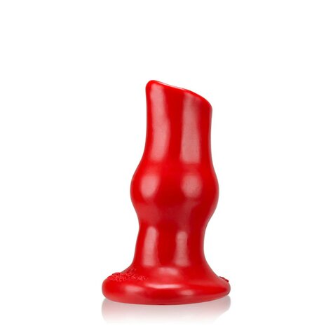 Oxballs - Pighole Deep-1 - Holle Buttplug - Rood - Small