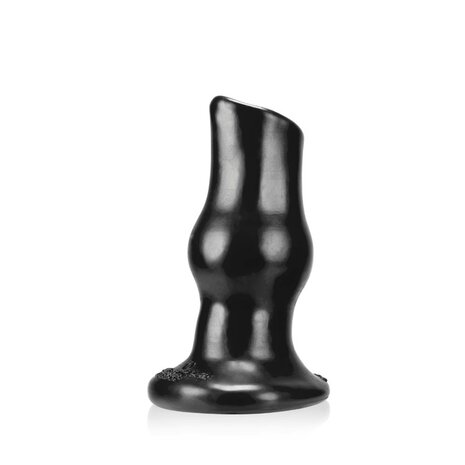 Oxballs - Pighole Deep-1 - Holle Buttplug - Zwart - Small