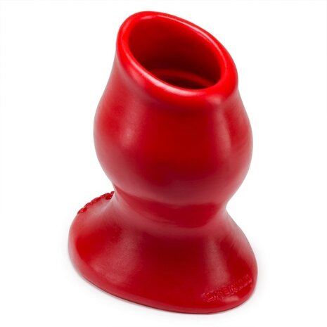 Oxballs - Pighole 3 - Holle Buttplug - Rood - Maat L