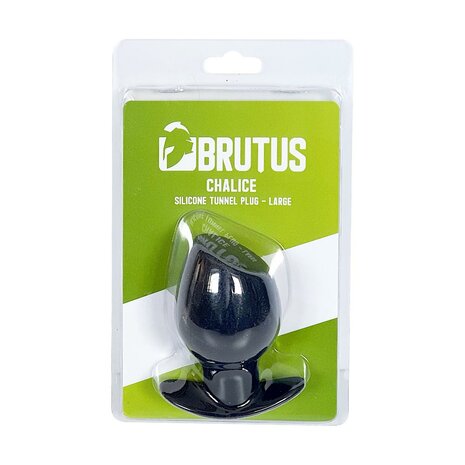 Brutus - Chalice - Siliconen Tunnel Buttplug - Maat L