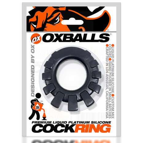 Oxballs - Cock-LUG - Cockring - Zwart