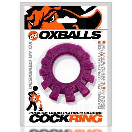 Oxballs - Cock-LUG - Cockring - Plum