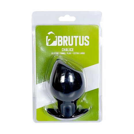 Brutus - Chalice - Siliconen Tunnel Buttplug - Maat XL