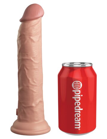 Pipedream - King Cock - Dual Density Dildo - 23 cm - Lichte Huidskleur