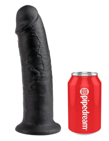 Pipedream - King Cock - Dildo - 25,5 cm - Zwart