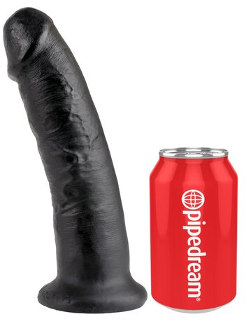 Pipedream - King Cock - Dildo - 23 cm - Zwart