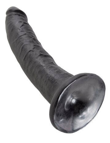 Pipedream - King Cock - Dildo - 18 cm - Zwart