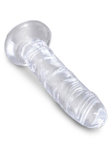 Pipedream - King Cock - Dildo - 15 cm - Transparant