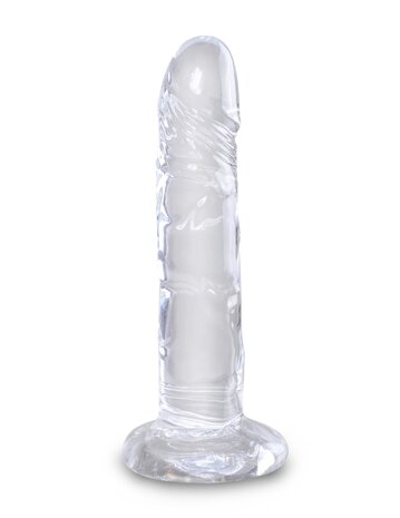 Pipedream - King Cock - Dildo - 15 cm - Transparant