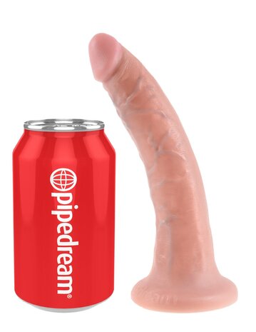 Pipedream - King Cock - Dildo - 18 cm - Lichte Huidskleur