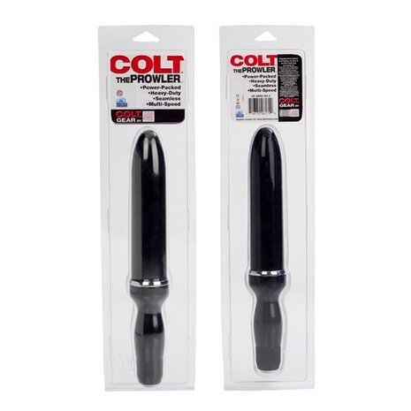 Colt - The Prowler - Anaal Vibrator met Handvat - Zwart