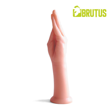 Brutus - Dildo - Fisting Dildo - Handballing Dildo - Lichte Huidskleur - PVC - Handsome Five Fingers