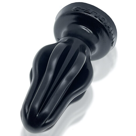 Oxballs - Airhole Small Buttplug met Vinnen - Zwart