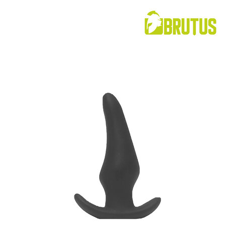 Brutus - Bum Buddy - Hercules - Anaal Dildo - Anker Buttplug - Siliconen - Zwart - Maat M