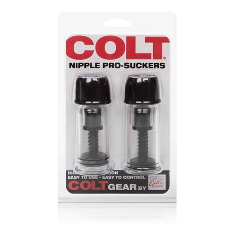 Colt - Nipple Pro-Suckers - Tepelzuigers - Zwart