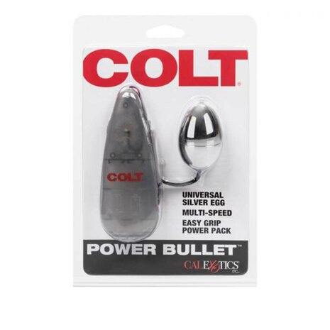 Colt - Multi-Speed Power Pak Egg - Vibrerend Eitje - Zilver