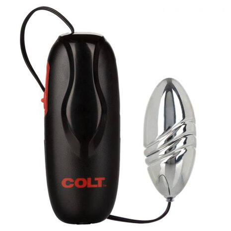 Colt - Turbo Bullet - Vibrerend Eitje - Zilver