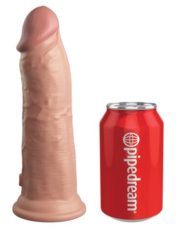 Pipedream - King Cock - Dual Density Vibrerende Dildo - 20,5 cm