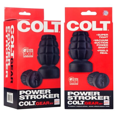 Colt - Power Stroker - Masturbator - Zwart