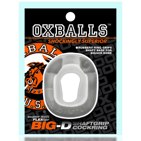 Oxballs - Big-D Shaft Grip Cockring - Wit