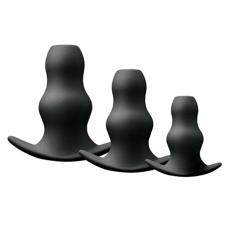 Pipedream - Renegade - Peeker Kit - Buttplug Set - Zwart