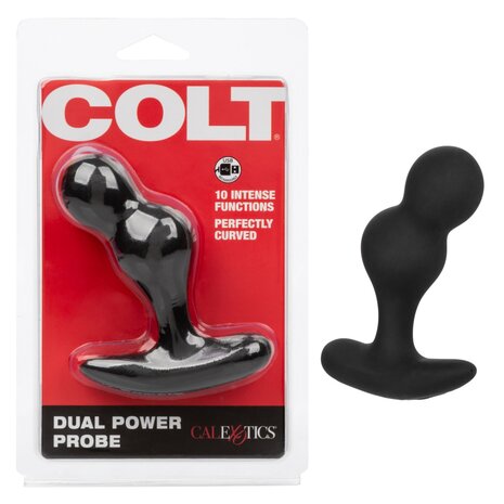 Colt - Oplaadbare Dual Power Probe - Prostaat Plug - Zwart