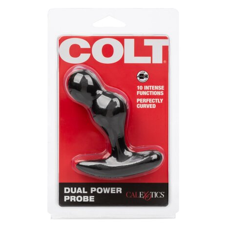 Colt - Oplaadbare Dual Power Probe - Prostaat Plug - Zwart