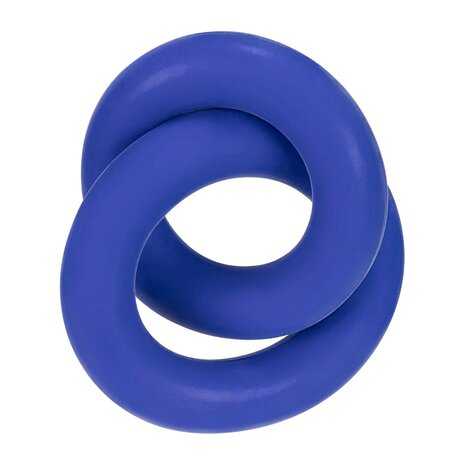 Hünkyjunk -  Duo-Linked - Cock & Ball Ringen - Blauw