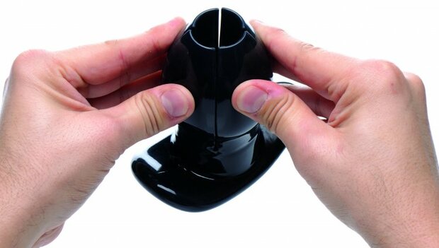 Master Series - Claw - Spreidende Buttplug - Zwart