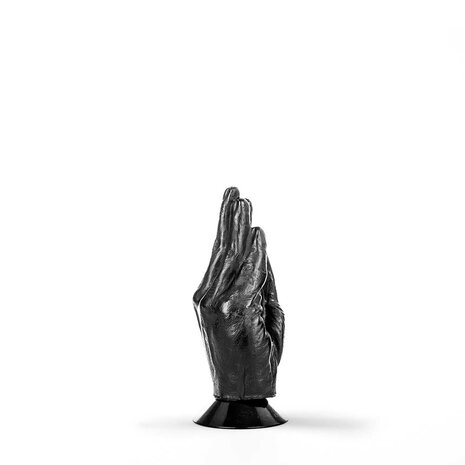 BP Toys - Dildo - Hand - Zwart - 21 cm.