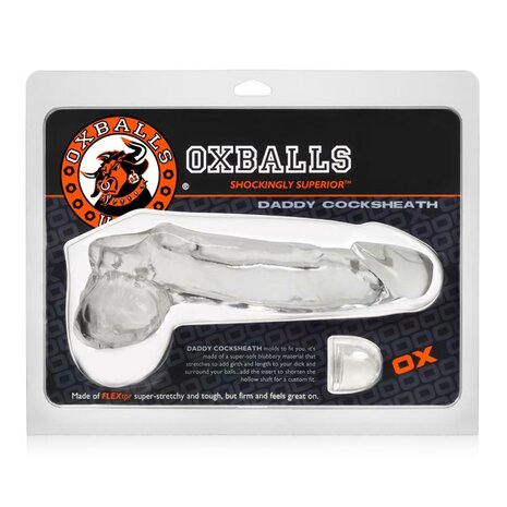 Oxballs - Daddy Penis Sleeve - Transparant