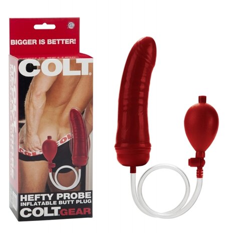 Colt - Hefty Probe - Opblaasbare Dildo - Rood