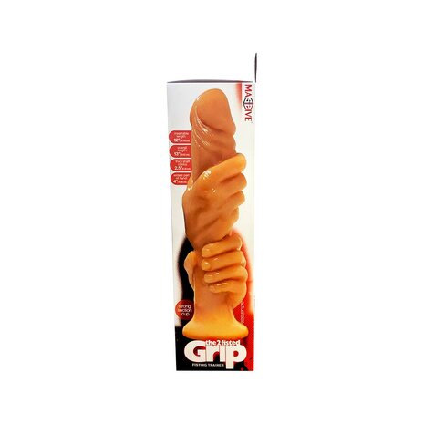 Icon - The 2 Fisted Grip - Cock-In-Hands Dildo - Lichte Huidskleur