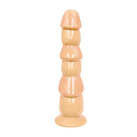 Icon - Triple Header - Dildo - 30,5 x 7,6 cm - Lichte Huidskleur