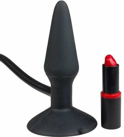 Colt - Pumper Plug - Opblaasbare Buttplug - Zwart - Maat M