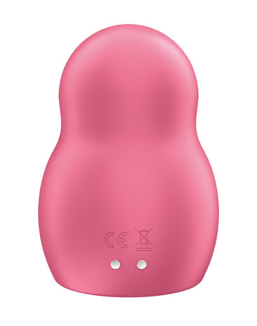 Satisfyer - Pro To Go 1 - Luchtdruk Vibrator met Vibraties - Roze