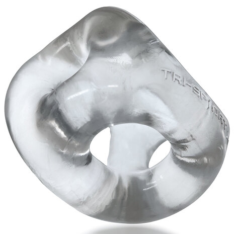 Oxballs - Tri-Sport XL - Cocksling met 3 Ringen - Transparant